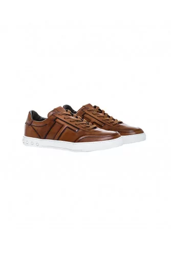 Tennis Tod's "Nuevo Cassetto Sportivo" marron pour homme