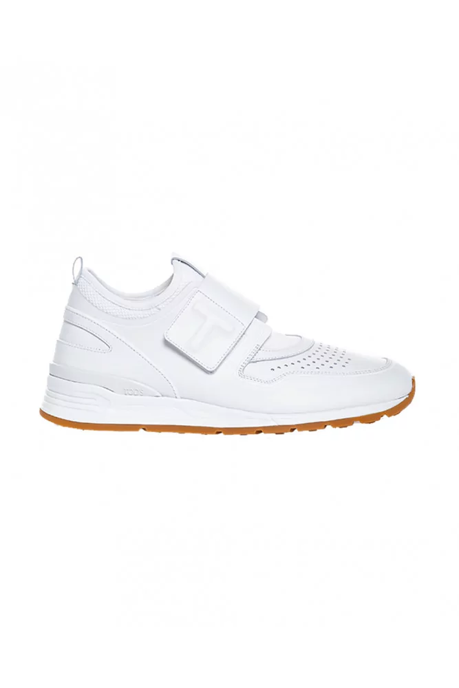 Tennis Tod's "Sportivo Strap" blanc pour homme