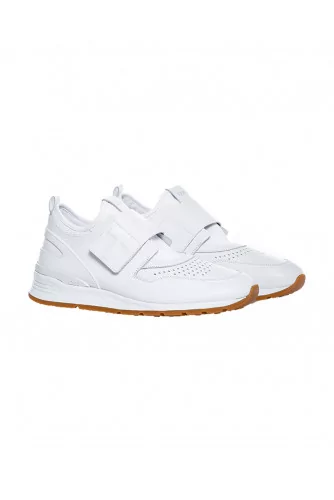 Tennis Tod's "Sportivo Strap" blanc pour homme