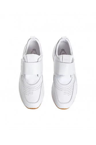 Tennis Tod's "Sportivo Strap" blanc pour homme