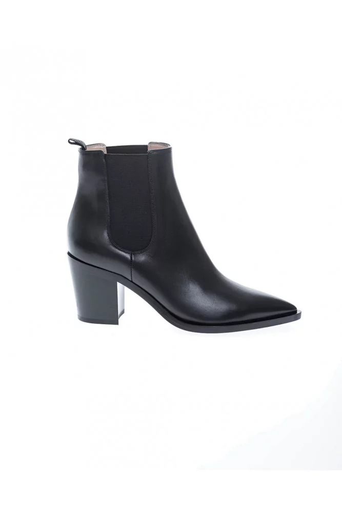 Boot Gianvito Rossi "Romney" noir pour femme