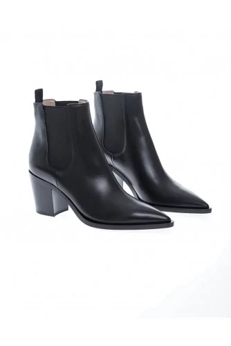 Boot Gianvito Rossi "Romney" noir pour femme