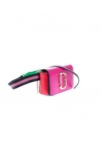 Hip Shot - Leather multicolored belt bag