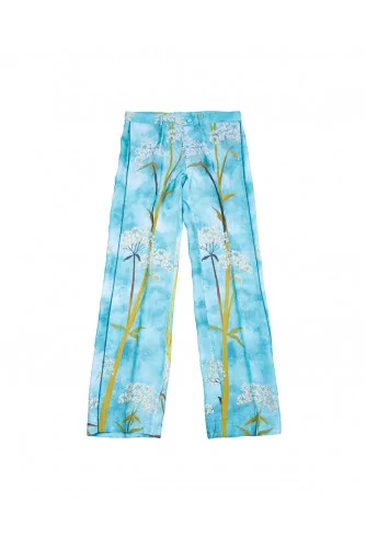 Chemisier et pantalon avec imprimé floral