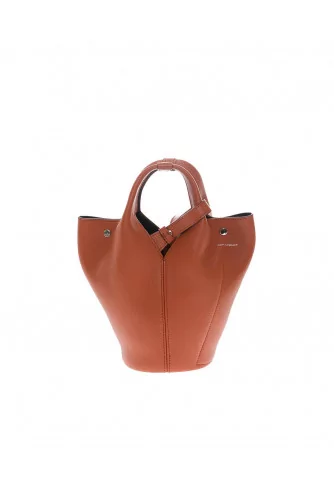 "Diana S" Sac seau en cuir avec 2 anses