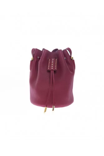 Sac bourse Tod's bordeaux pour femme