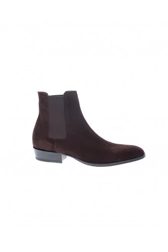 Achat Split leather boots with... - Jacques-loup
