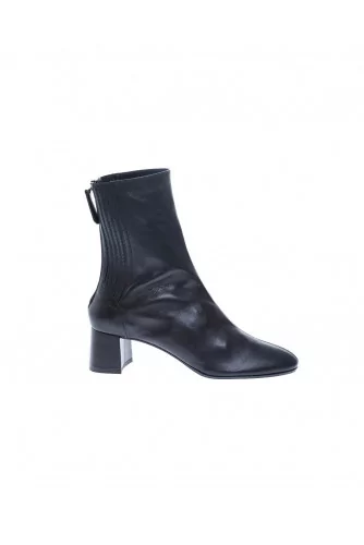 Saint Honoré - Leather boots with round tip 50