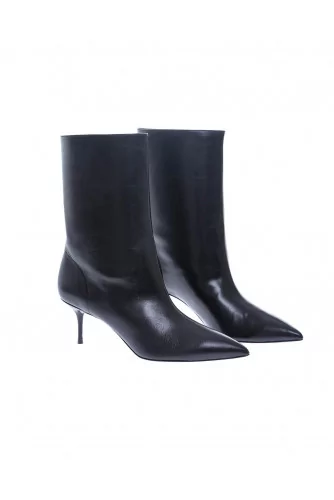 Boot Aquazzura "Very Boogie Booty" noir talon 60 pour femme