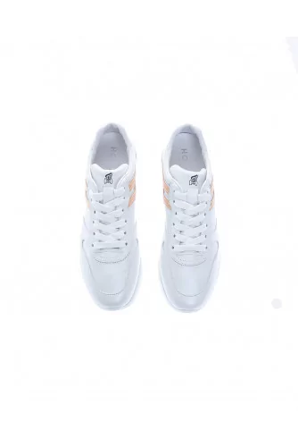 "Active One" Leather low-top sneakers embossed logo