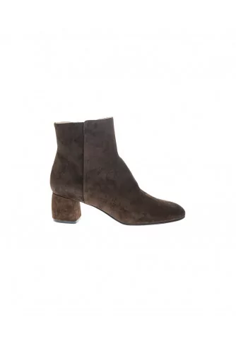 Boots en suede bout arrondi 50