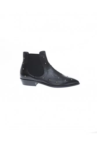 Achat Leather boots Texane style... - Jacques-loup