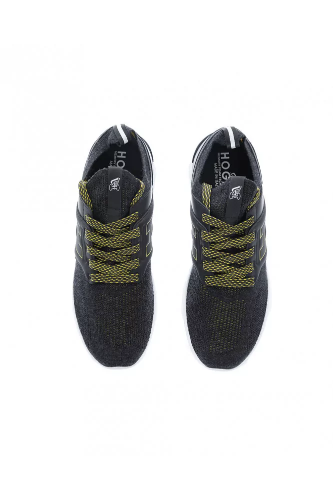 "Active One" Baskets-chaussettes en laine bouillie et gomme "Active One" Baskets-chaussettes en laine bouillie et gomme
