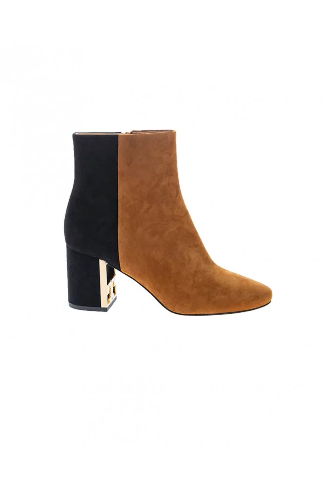 Tory Burch - Gigi Boot - Bottines en suede avec bout rond 70 10 multicolor