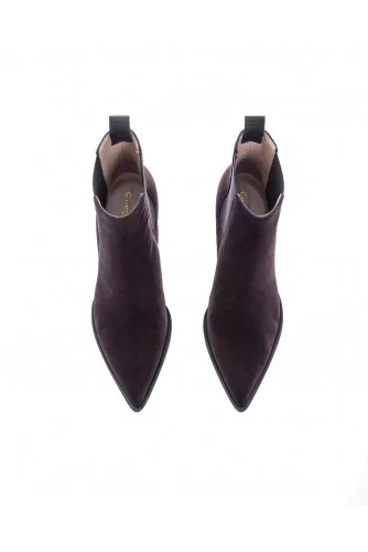 Achat Boots en velours style texane 70 - Jacques-loup