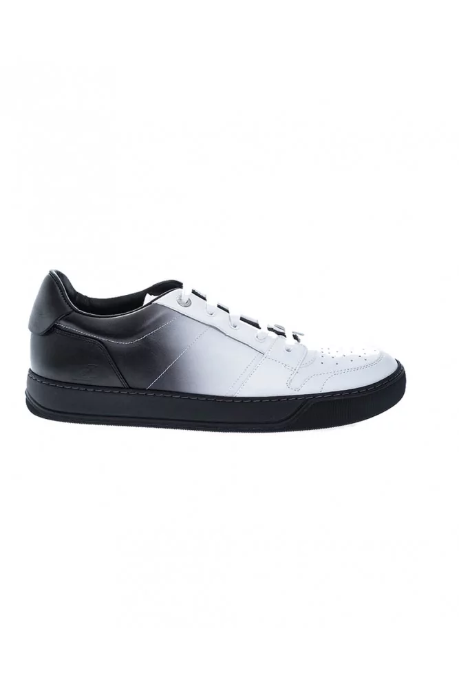 sneakers homme en cuir avec semelle gomme