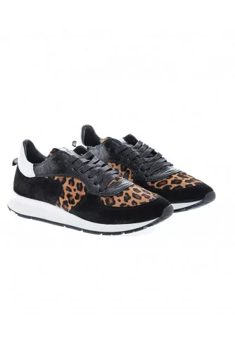 Achat Montecarlo Sneakers with leopard print - Jacques-loup