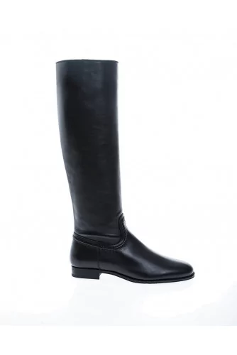 "Stivale Selleria" Calf leather riding boots