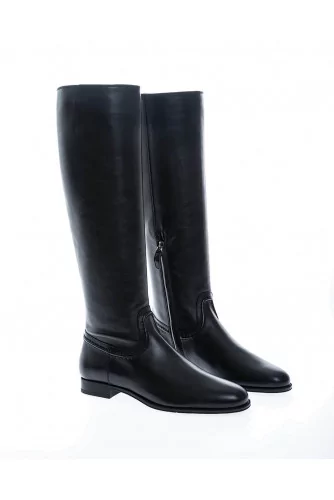 "Stivale Selleria" Calf leather riding boots