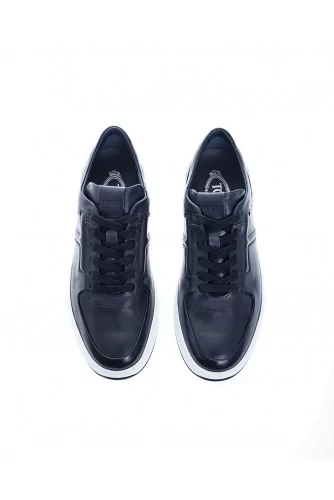 "New Cassetta" Patina leather sneakers