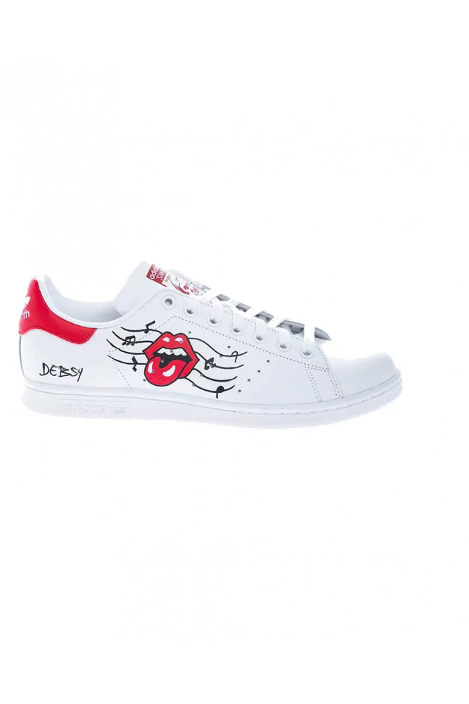 "Rolling Stone" Sneakers with handpainted design