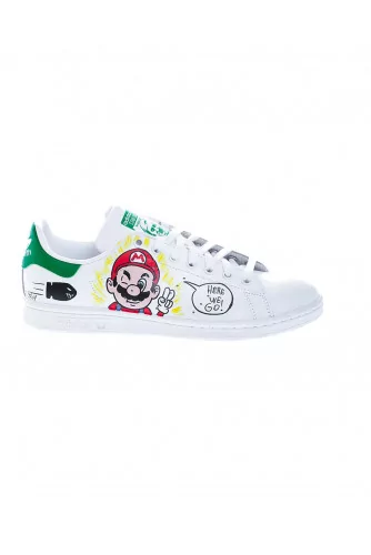 "Mario Bros" Baskets avec dessin peint à la main