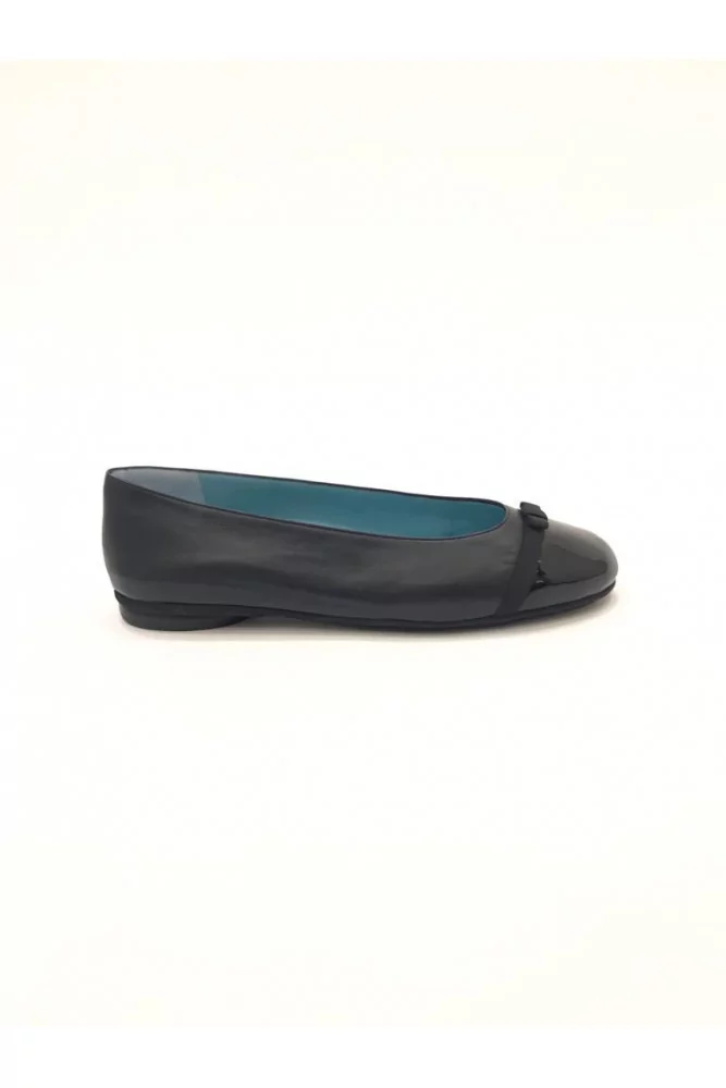 Ballerine Thierry Rabotin noir-marine pour femme