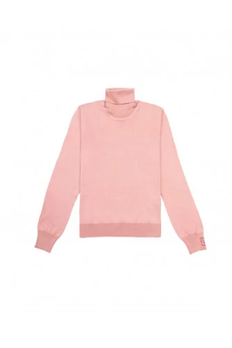 Wool turtleneck jumper LS