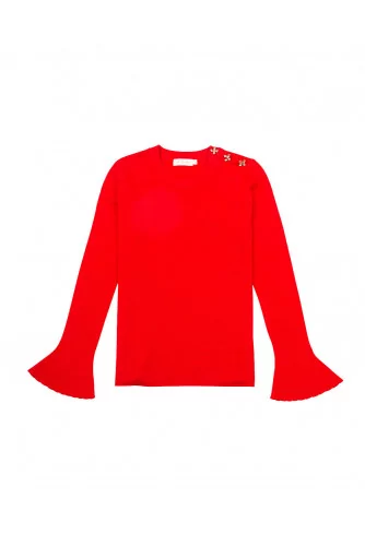 Pull Tory Burch rouge pour femme