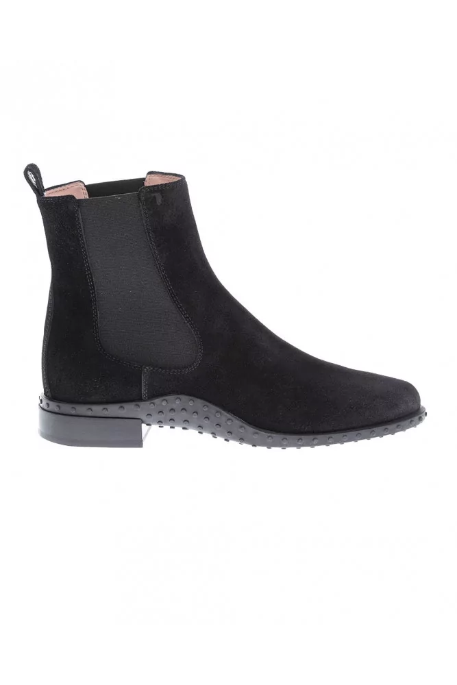 Boot Tod's "Beattle" noir pour femme