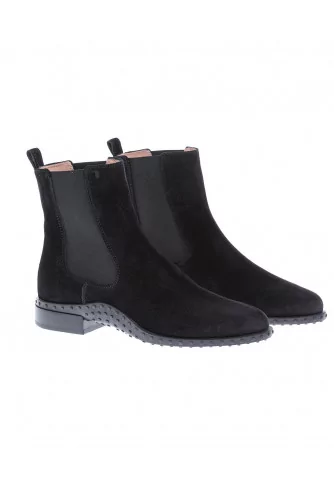 Boot Tod's "Beattle" noir pour femme