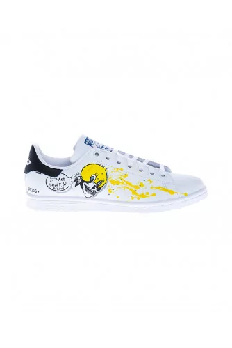 Scary Titi - Customized Stan Smith sneakers with black buttress