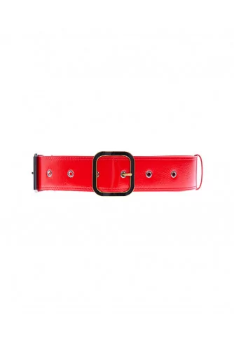 Ceinture Marni rouge, large pour femme