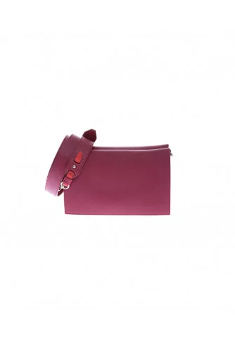 Sac Tod's "Tracolina" bordeaux-rouge pour femme