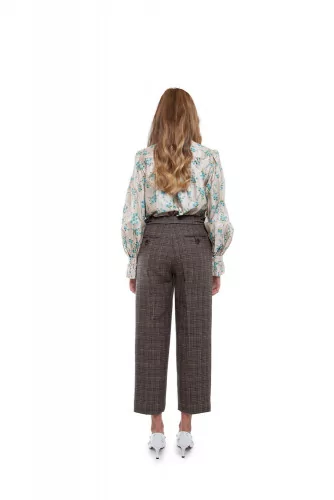 Achat Silk blouse with flower print - Jacques-loup