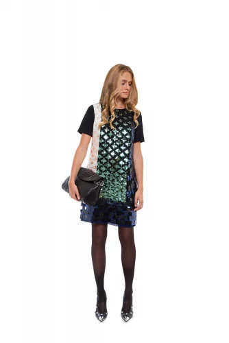Achat Dress with multicolored sequin design - Jacques-loup
