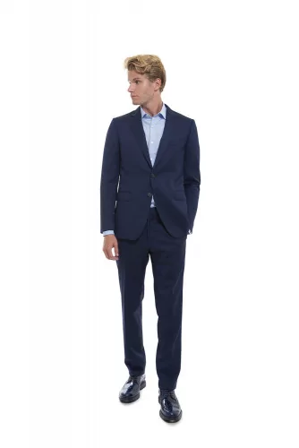 "Attitude Drop 7" Elegant suit with straight cut