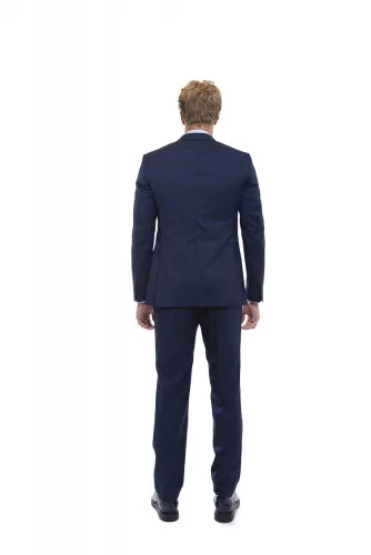 "Attitude Drop 7" Elegant suit with straight cut