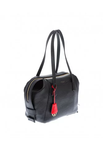 "Perry Satchel" Sac en cuir avec grande ouverture