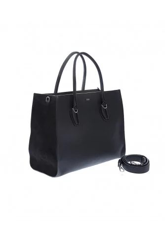 Sac Tod's "Shopping" noir pour femme