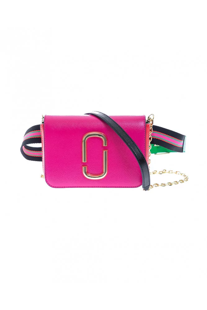 "Hip Shot" Leather multicolored belt bag