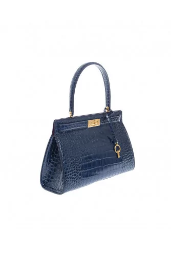 "Lee Radziwil" Sac en cuir imprimé croco