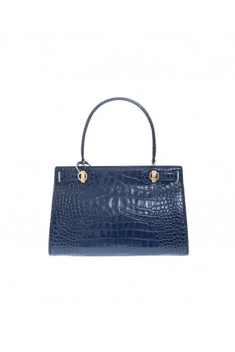 "Lee Radziwil" Sac en cuir imprimé croco