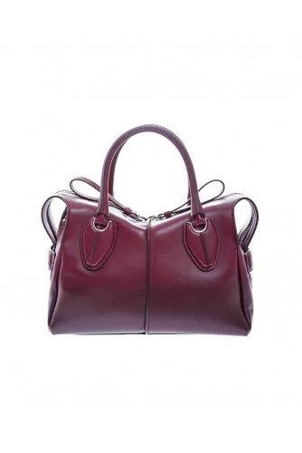 "D-Styling Petit" Leather bag with bordeaux gradient