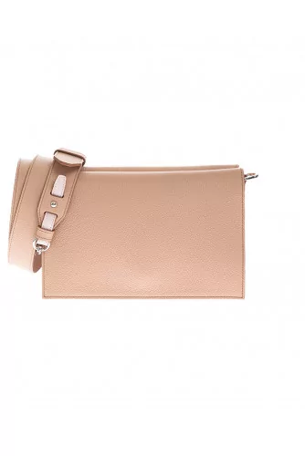 Sac Tod's "Tracolina" beige-rose pour femme