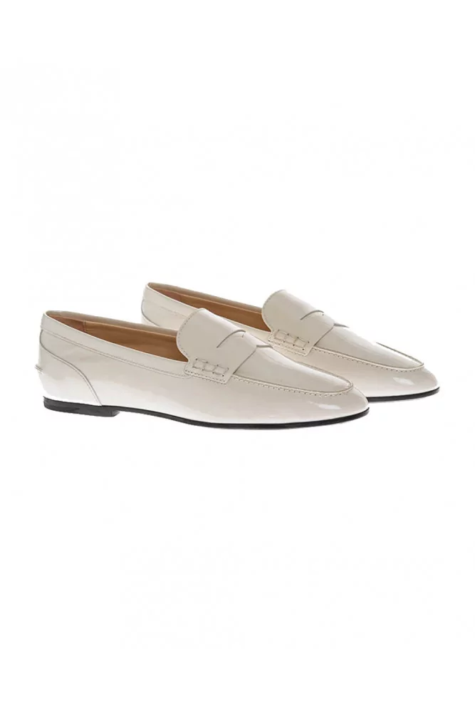 white leather moccasins womens
