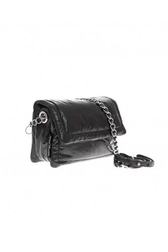 Pillow Bag - Soft natural leather with flap