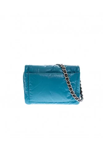 Sac Marc Jacobs " Pillow bag" bleu canard pour femme