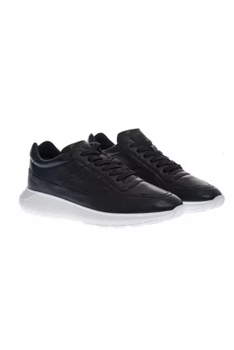 Achat I-Cube Nappa leather sneakers with white sole - Jacques-loup