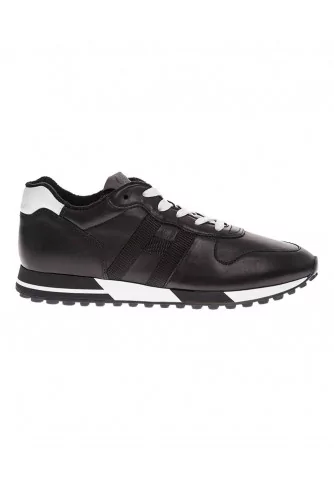 "Running H86" Nappa leather sneakers with contrasting buttress